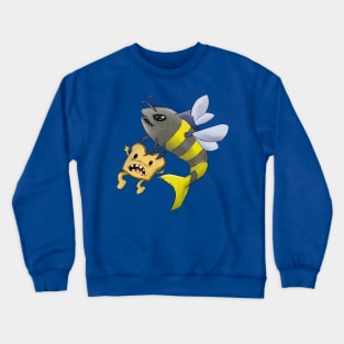 The story of the Bread and the Bee-Salmon Crewneck Sweatshirt